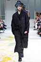 2015春夏巴黎男装周山本耀司 (Yohji Yamamoto) 秀场
