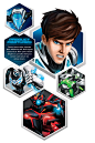 Max Steel Packaging : Packaging concept for Max Steel for Mattel from initial sketches to final renders. 