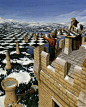 25个心灵扭曲错觉绘画-Robert Gonsalves (15).jpg