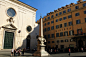 Minerva广场上贝尔尼尼设计的小象尖碑。,saviola