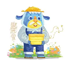 画室环创手绘素材 可爱动物插画
中小学美术超话 ​​​​