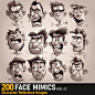 Face Mimics VOL.42 |4K Reference Images