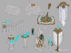 全是干货！白嫖党福音 -《暗黑血统：创世纪》场景设计分享