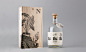 Numen Numen Dry Gin 创意 包装 插画 素描 品牌 瓶子 木盒 设计 Gin