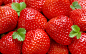 1680x1050 草莓 红色  水果 新鲜 背景 果蔬 吃货 美食 美味
