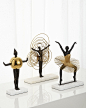 Global Views Bauhaus Woman Sculptures