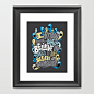 People Who Believe in Ghosts Framed Art Print