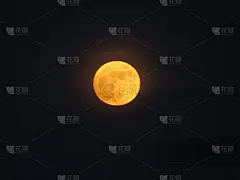 黄色的望月