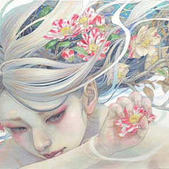 鱼子_YUZI采集到【插画】平野実穂Miho Hirano（日）