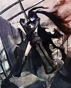 黑岩射手 榆林ACG 高清壁纸 black_rock_shooter 