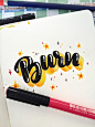 Lettering #2 : Day to day lettering practice, follow me on instragram for more!