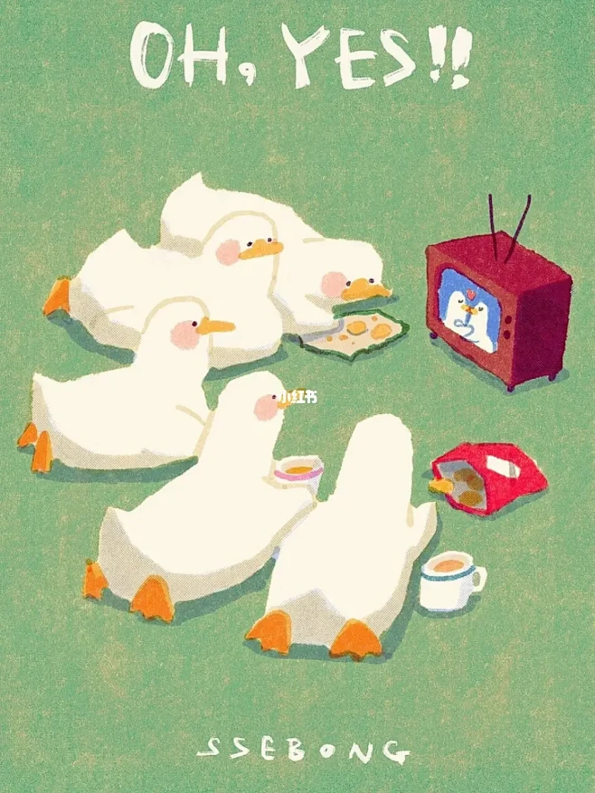 ssebong_rama｜韩国插画师、艺术家-花瓣网