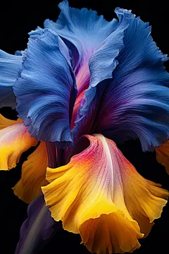玉蝉花花朵鸢尾花特写图片摄影图