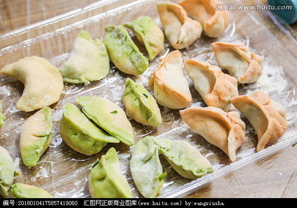 包饺子 饺子制作 手工水饺 聚会活动 手...