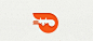 狐狸演绎的logo设计#搂狗先生搜集控# 第1628套 ​​​​