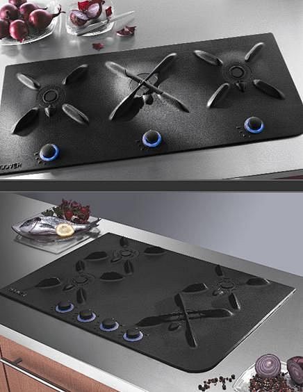 Flat Iron gas hob