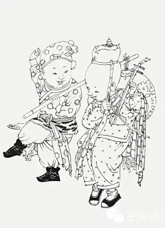 传神写意的线之美 欣赏王家训的人物白描