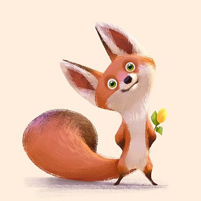 Lynn chen doodle fox...