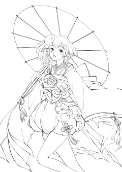 三月风筱采集到【风筱】-槿木作品 插画集