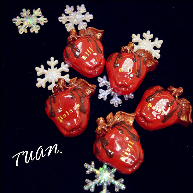 【TUAN】万圣节Lolita胸针发夹两...
