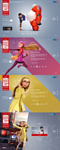 Big Hero 6 Web Design by Rolf A. Jensen & Watson: 