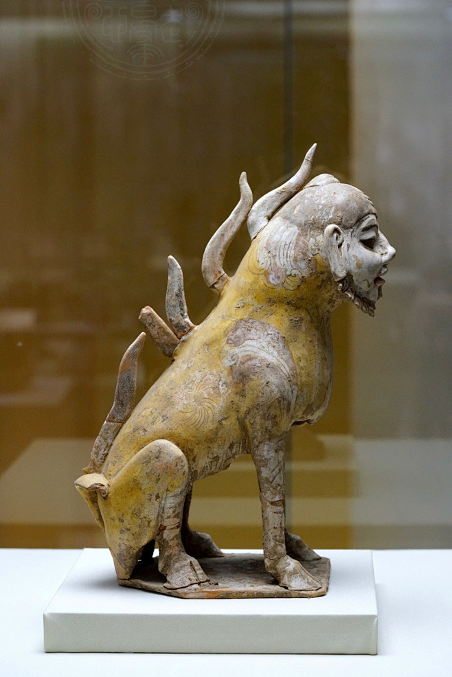 趁天没黑再来一只镇墓兽北齐山西太原开化墓群m20出土山西博物院