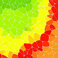 彩色的石子。彩色的背景。矢量图形。绿色，黄色，红色，橙色。每股收益10