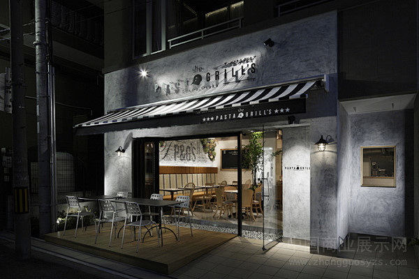 #商业空间#日本餐厅设计：大阪Pasta...