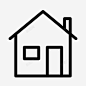 住宅建筑房产图标 UI图标 设计图片 免费下载 页面网页 平面电商 创意素材