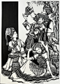 黑白版画创作《壮族·三月三》_1_画画的飞飞_来自小红书网页版