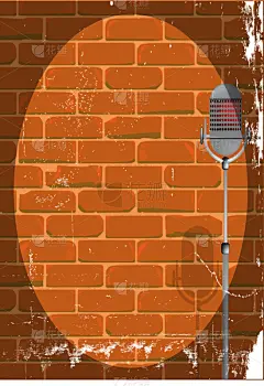 事件,摇滚乐,红色,斑点,传声器架,歌手,表演者,图像,夜总会