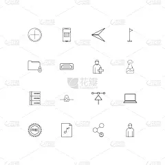 直的,计算机图标,网上交友,矢量,云,标志,高尔夫球运动,石洞壁画,分享