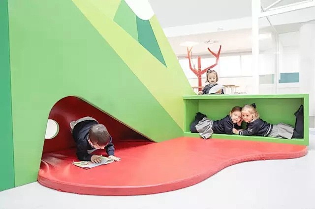 幼儿园开进购物中心：有限的空间居然可以有...