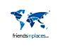  Friends in Places
交友网站，很明显。看似纷繁复杂的箭头构成了一幅世界地图，表现了互联网时代网络社交的全球性和广泛性，企业的品牌价值由此得到体现。
30大优秀Logo详解(5) - 设计理论知识 - 设计帝国