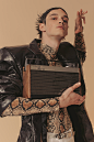 Sasha Komissarov at IMG Models photographed and art-directed by Nicolò De March and styled by Lewis Robert Cameron,