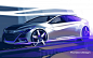 Honda 2014 Concept preview design sketch