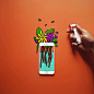 Anshuman Ghosh（又名@moography）将iPhone 玩出 文艺圈 展示 设计时代网-Powered by thinkdo3