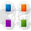 分离着色,书,彩色图片,图标,旅行指南,商务,电子邮件,计划书,模板,覆盖