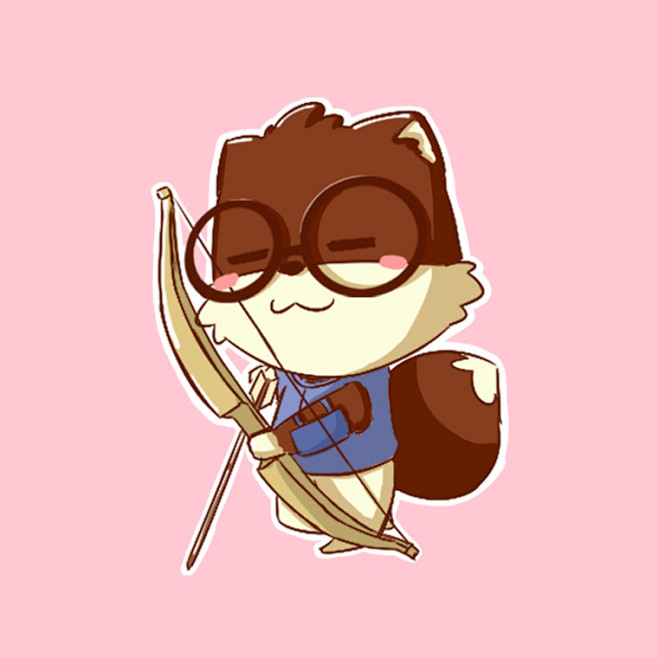 三只松鼠松鼠小贱射箭