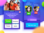 Quiztion Trivia Game gui trivia quiz icon ios interface design ui game app