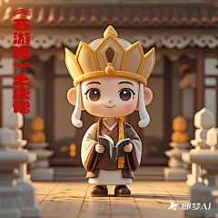 《西游记》人物，3D黏土系列手办。#ai关键词 #ai自媒体工具 #ai工具 #ai视频 #ai动画 #ai效率神器 #ai视屏号 #ai视频运营号 #ai新手小白剪辑 #ai古诗词 #ai人工智能绘画 #ai视频生成 #ai动漫视频 #ai创意玩法 #ai角色设计 #ai平面动画 #ai设计灵感 #ai指令 #ai自媒体 #ai副业 #小白学ai #ai壁纸 #ai分享 - 小红书