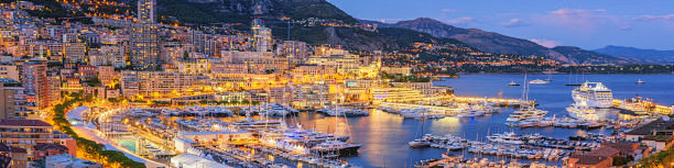 Monaco Port evening ...
