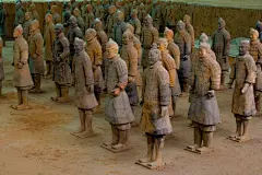 秦始皇兵马俑图片桌面高清壁纸桌面壁纸1