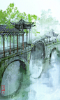 桥_正版青团子__插画师作品_涂鸦王国gracg.com