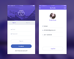 成成成&采集到APP-登录