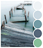 PIER TONES - color palette | Pastel Feather Studio: it's time to shine ♥