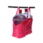 批发韩版大容量可折叠手提行李包涤纶防水旅行收纳包纯色飞机包