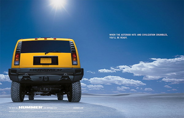 HUMMER:悍马汽车广告---创意策划...
