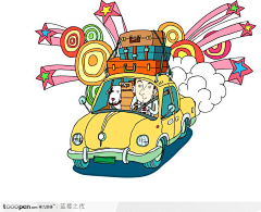 香蕉苹果桔子栗采集到卡通汽车
