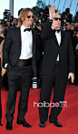 布拉德·皮特 (Brad Pitt) 亮相电影《温柔的杀戮》2012年第65届戛纳电影节首映式红毯